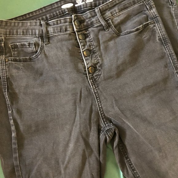 Black rockstar skinny jeans - Picture 2 of 3